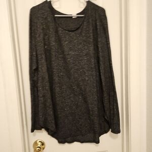 Very Soft Grey long sleeve t- shirt, perfect 1st layer shirt